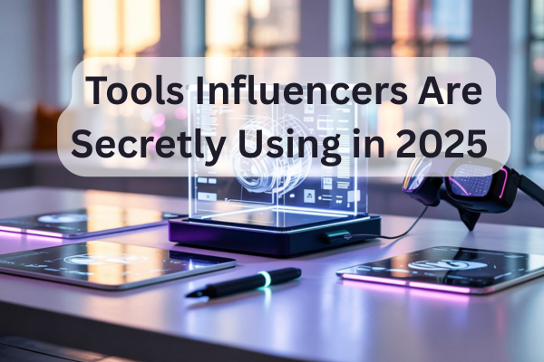 Tools Influencers Are Secretly Using in 2025 ​